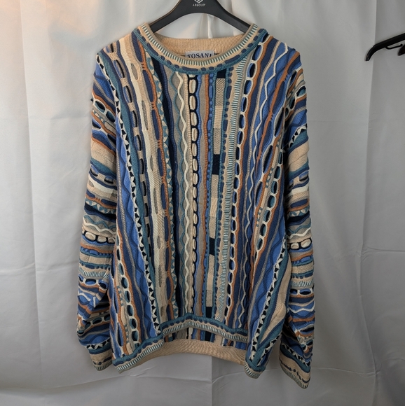 tosani Other - Tosani Vintage 3d Sweater Size L In EUC